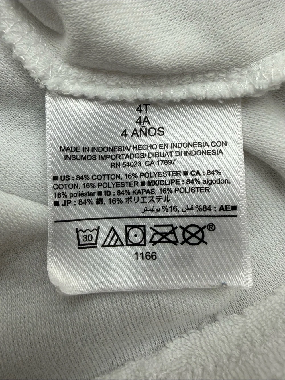 Old Navy Girls 4T White Terry Cloth Racerback Swim Cover-Up Dress
